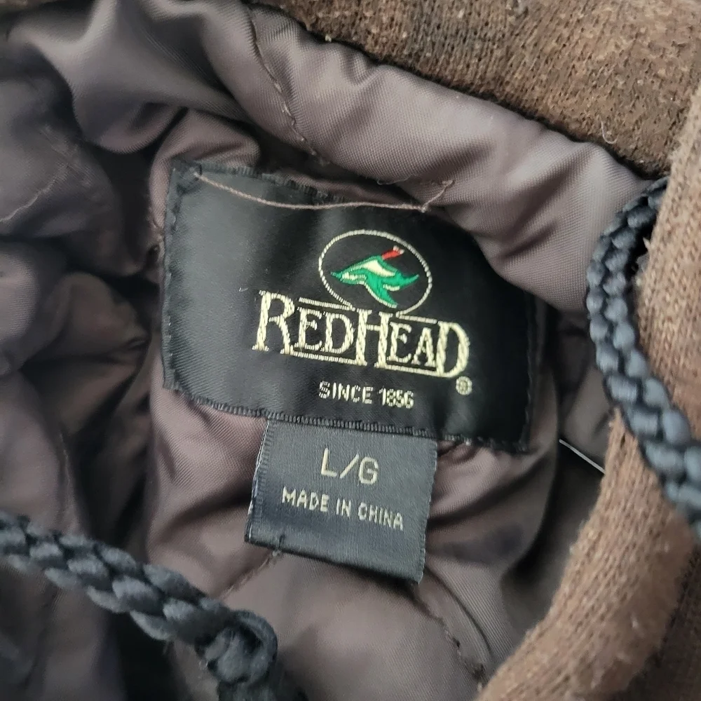Redhead Boys Large Camo Coat Brown Green Tan Real Tree Warm Comfy Fall Hunting